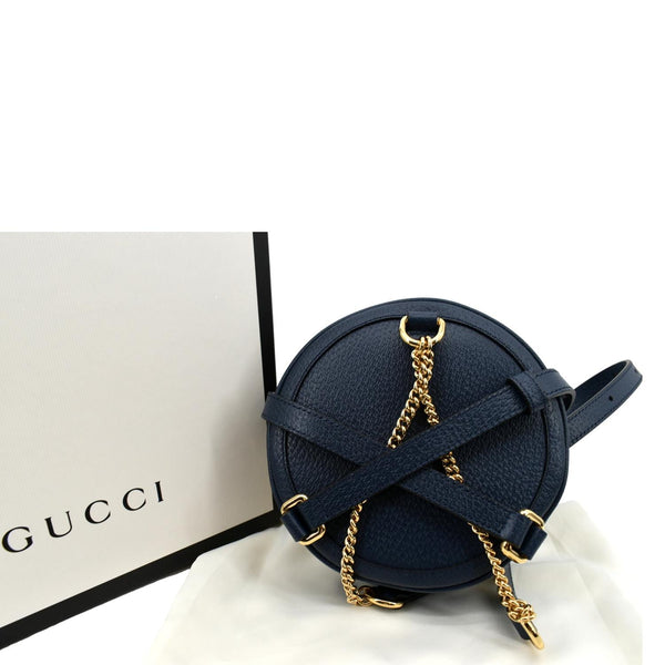 Gucci Ophidia Mini Flora GG Round Web Monogram Backpack - Back