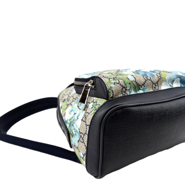 GUCCI Blooms GG Supreme Monogram Backpack Light Blue 546327