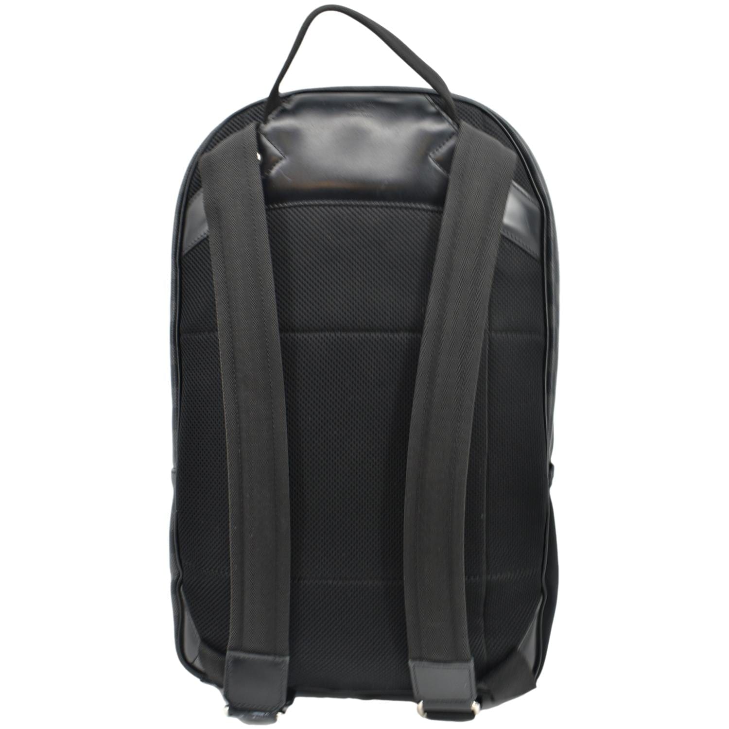 LOUIS VUITTON Michael Damier Graphite Canvas Backpack Bag Black