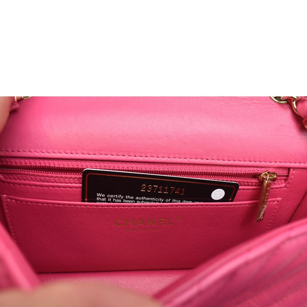 Chanel Chevron Flap Bag - Sold