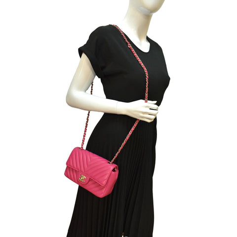 Chanel Chevron Flap Bag - Sold