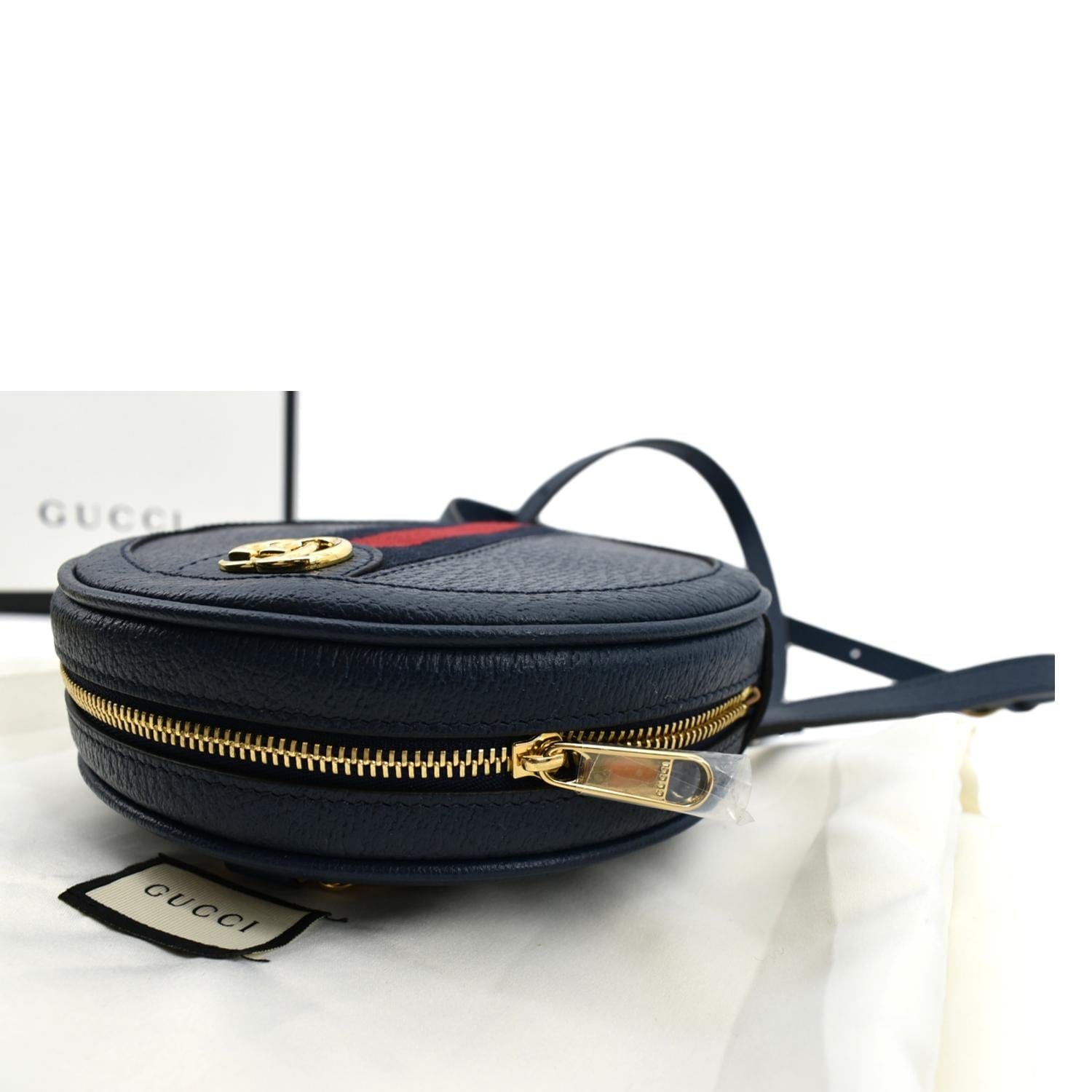 Gucci Ophidia Mini Flora GG Round Web Monogram Backpack