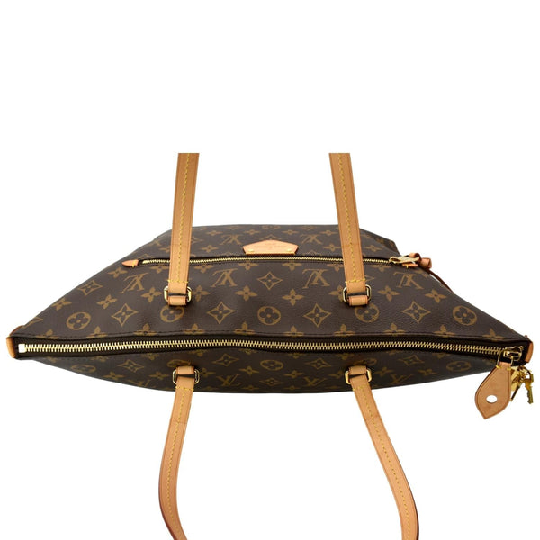 LOUIS VUITTON Iena MM Monogram Canvas Shoulder Bag Brown