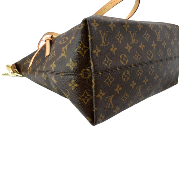 LOUIS VUITTON Iena MM Monogram Canvas Shoulder Bag Brown