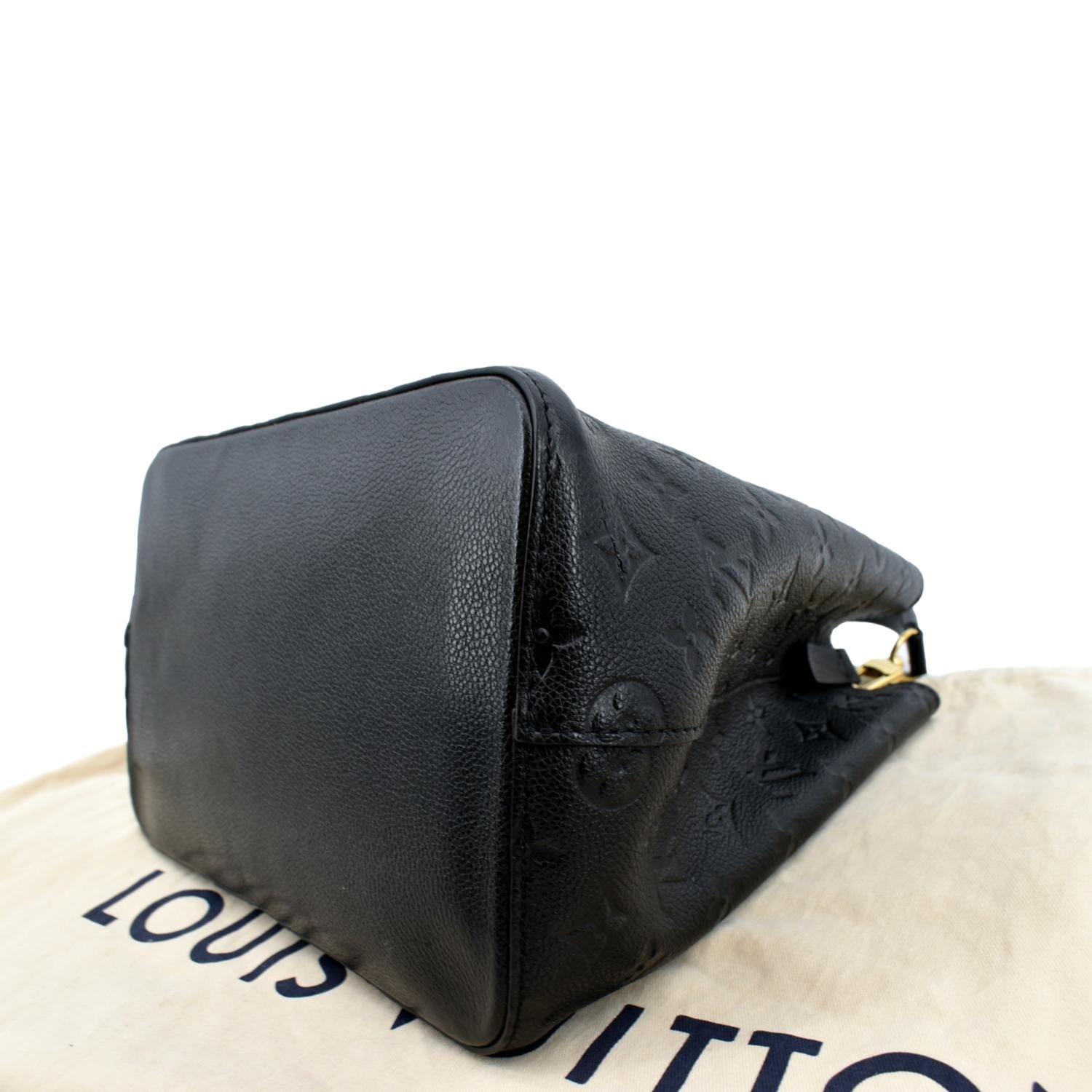 louis vuitton neoneo mm black (w/receipt dust bag & box)