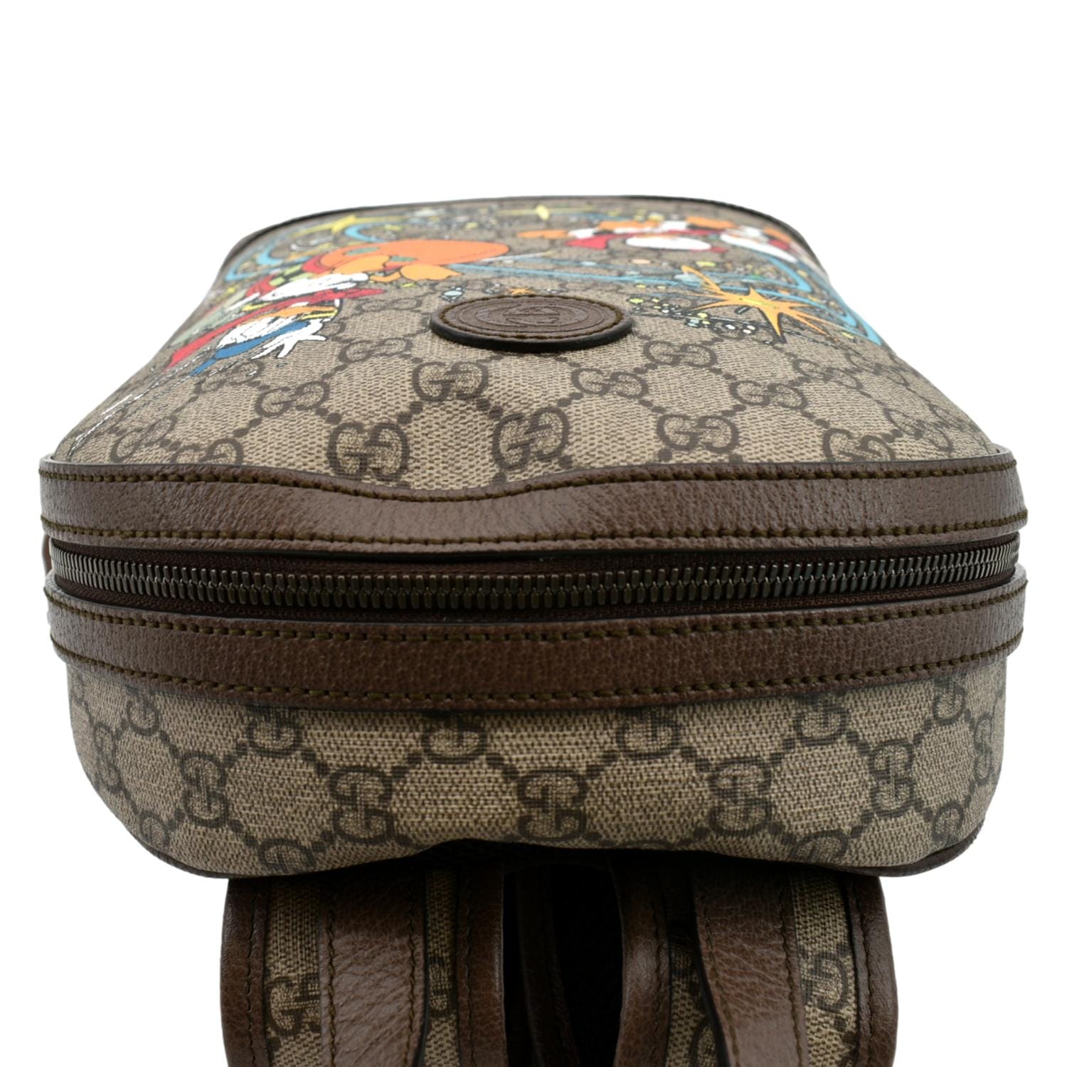 Gucci GG Supreme Beige Canvas Backpack