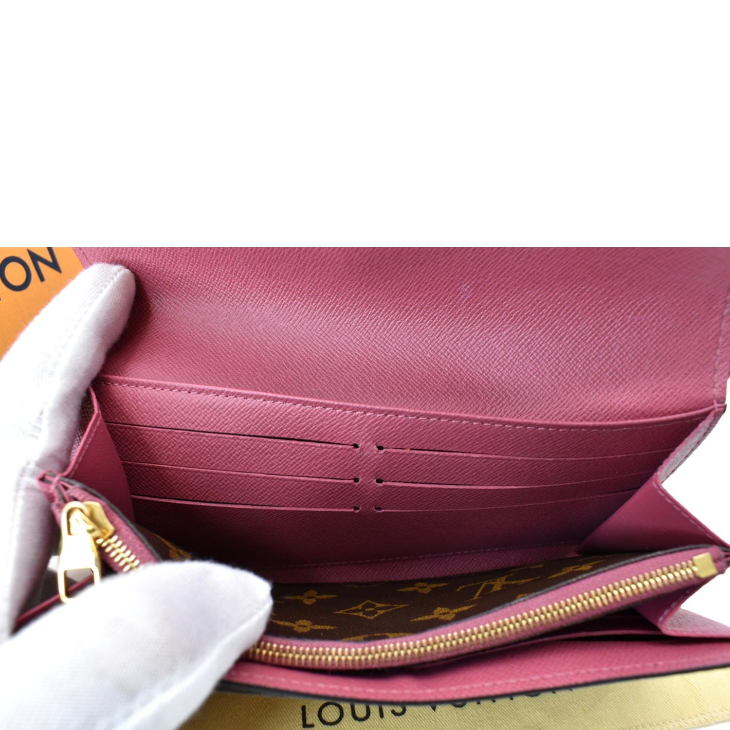 Louis Vuitton Monogram Sarah Wallet, Purple
