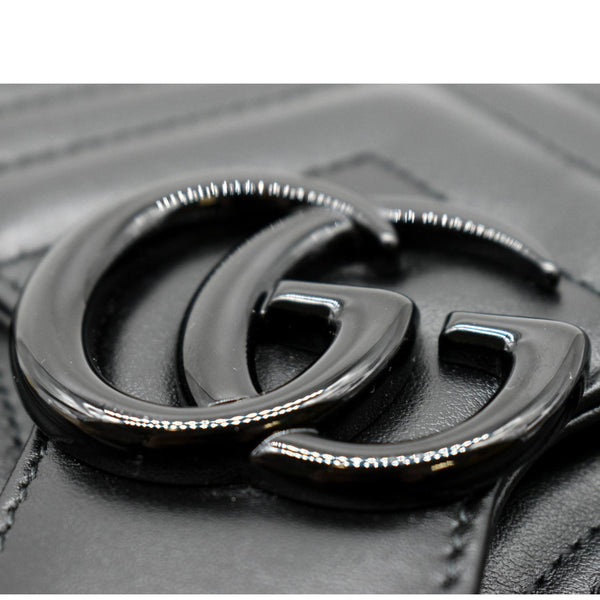Gucci GG Marmont Small Matelasse Chevron Leather Bag - Monogram