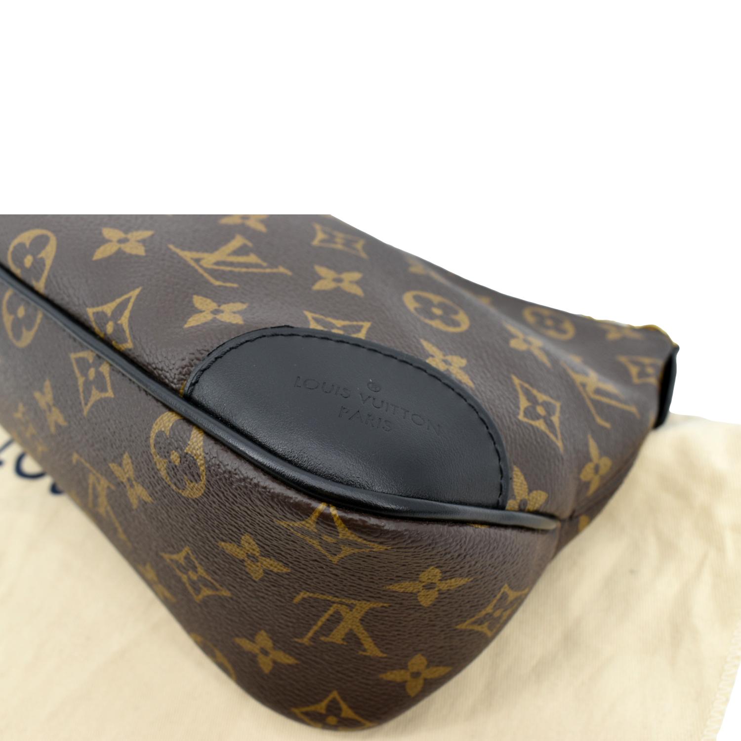 Boulogne leather handbag Louis Vuitton Brown in Leather - 28100879