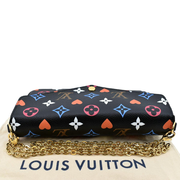 Louis Vuitton Pochette Felicie Game On Canvas Bag - Top