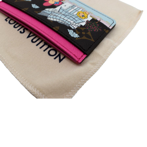 Louis Vuitton Monogram Canvas Animation Card Holder - Top Left