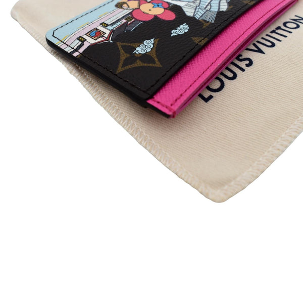 Louis Vuitton Monogram Canvas Animation Card Holder - Top Right