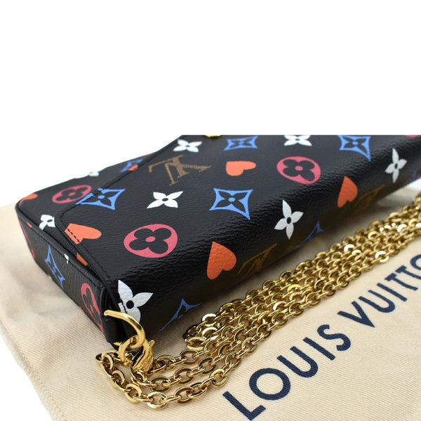 Louis Vuitton Pochette Felicie Game On Canvas Bag - Top Right