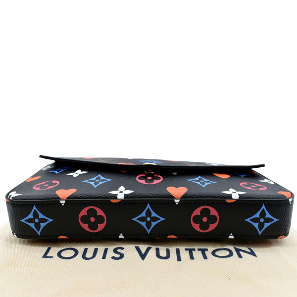 Louis Vuitton Pochette Felicie Game On Canvas Bag - Bottom