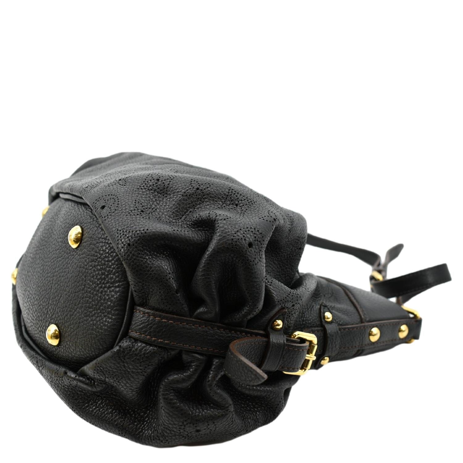 Mahina leather handbag Louis Vuitton Black in Leather - 20963791