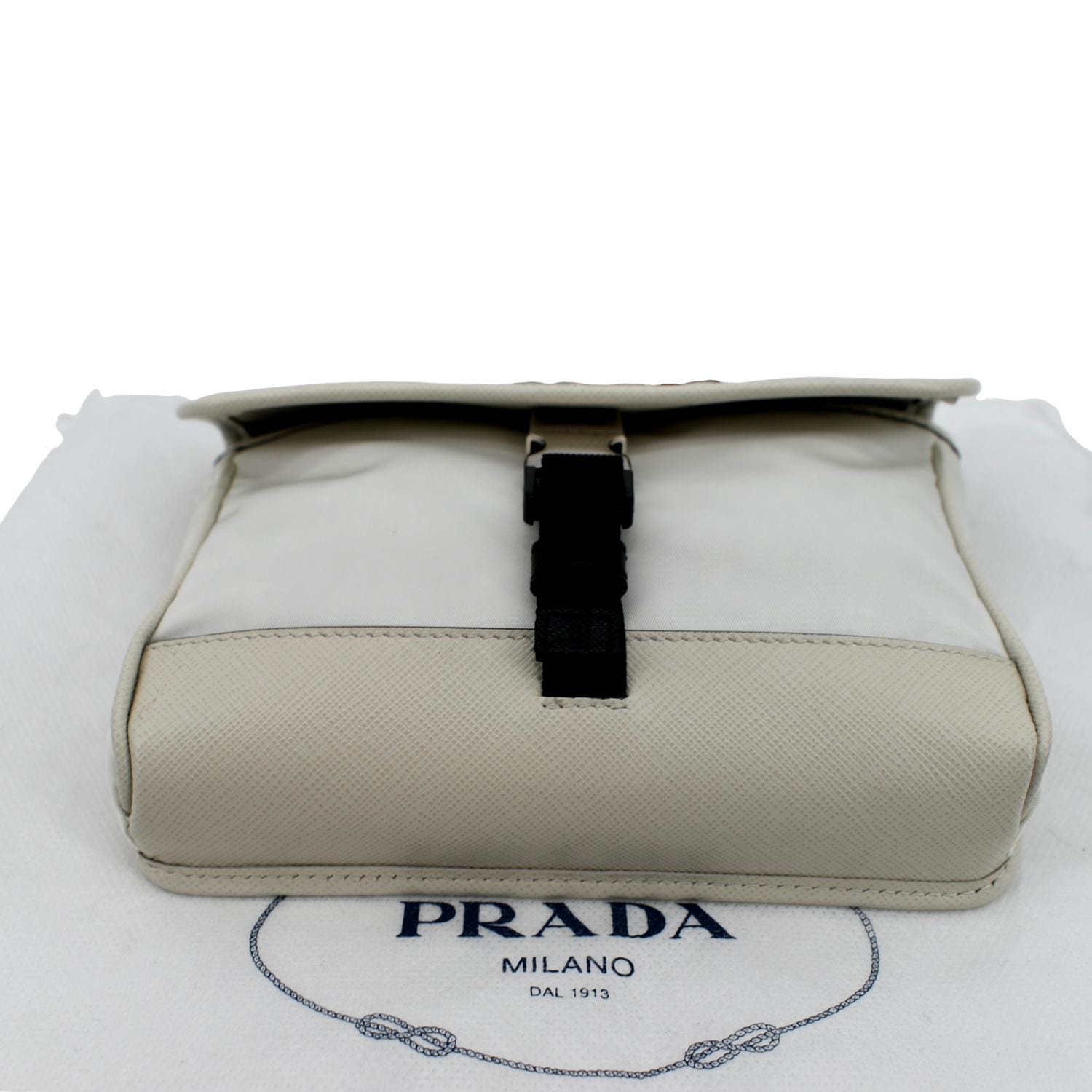 prada re-nylon and saffiano shoulder bag