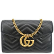Gucci GG Marmont Mini Matelasse Leather Crossbody Bag - Front