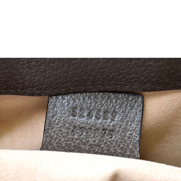 GUCCI Ophidia Medium GG Supreme Tote Shoulder Bag Beige 524537