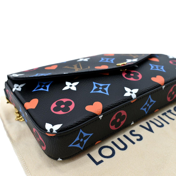 Louis Vuitton Pochette Felicie Game On Canvas Bag - Bottom Left