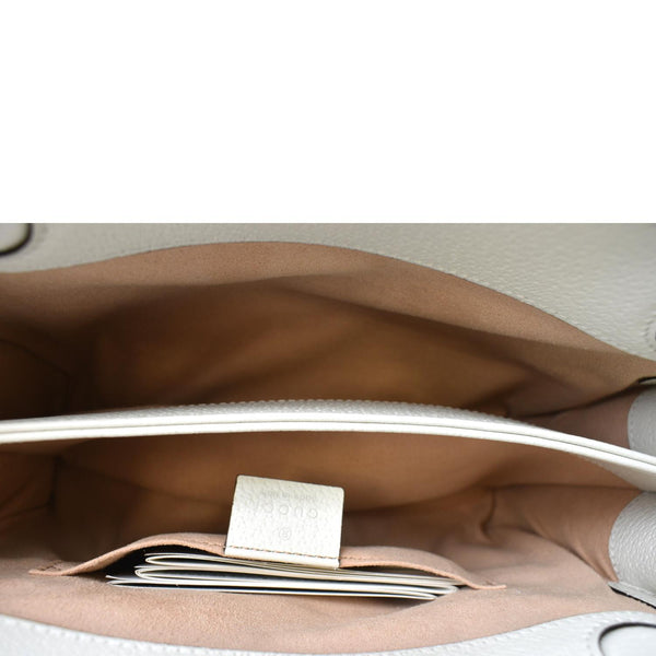 Gucci Frame Ophidia Flora GG Supreme Canvas Shoulder Bag - Inside