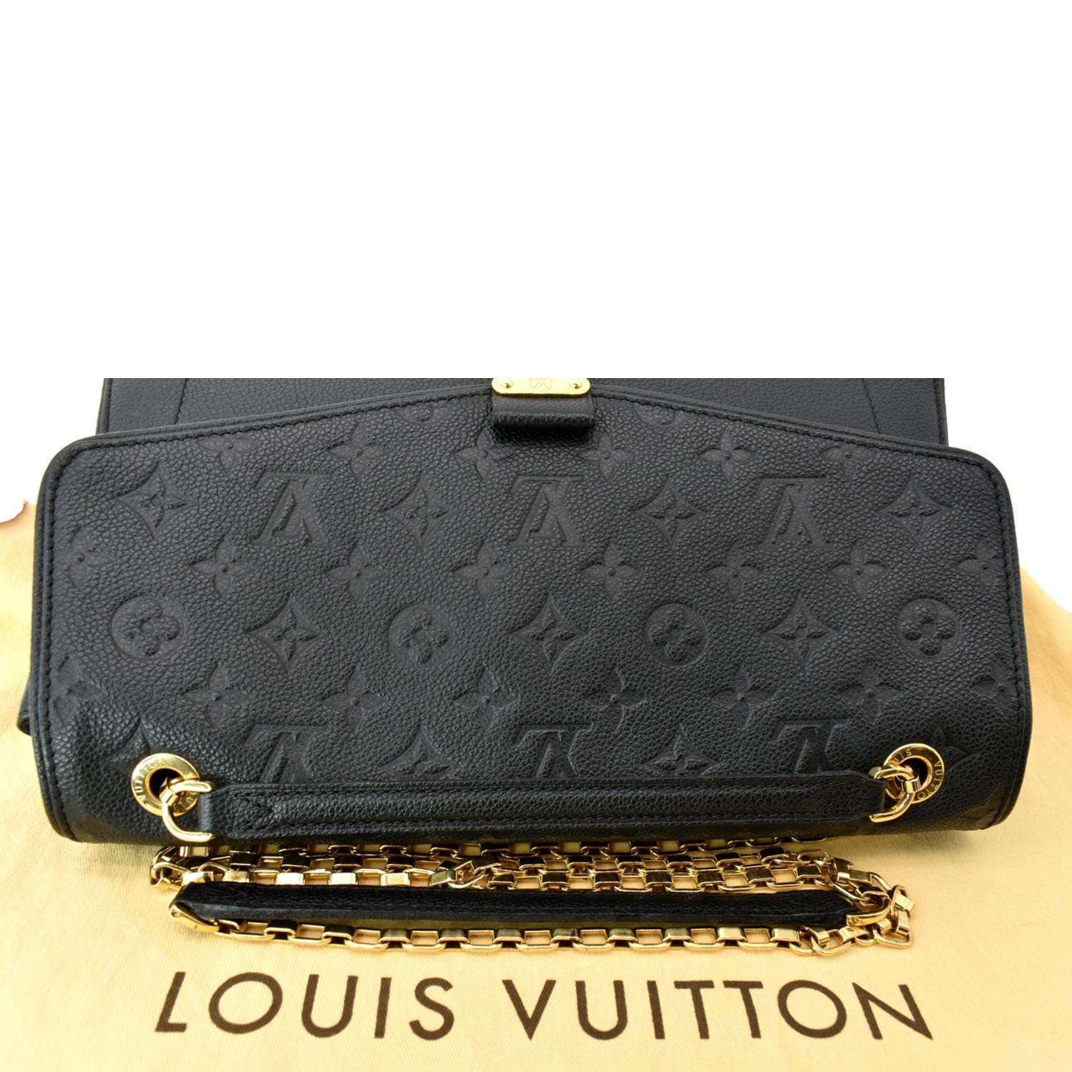 lv purse black and gold