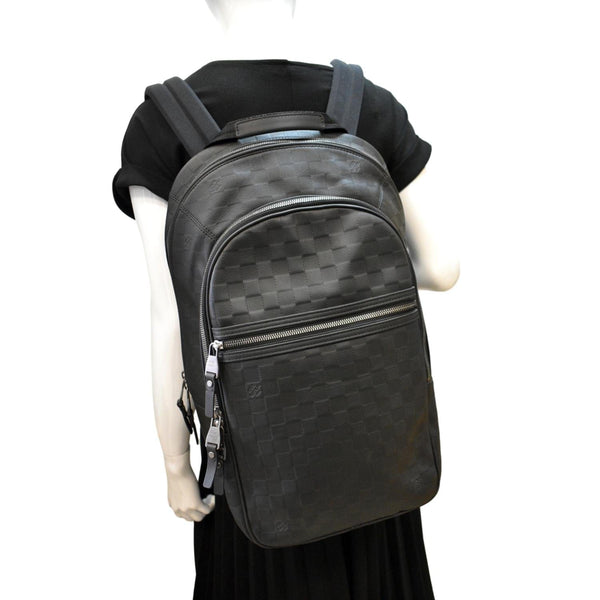 Louis Vuitton Michael Damier Graphite Backpack Bag - Full View