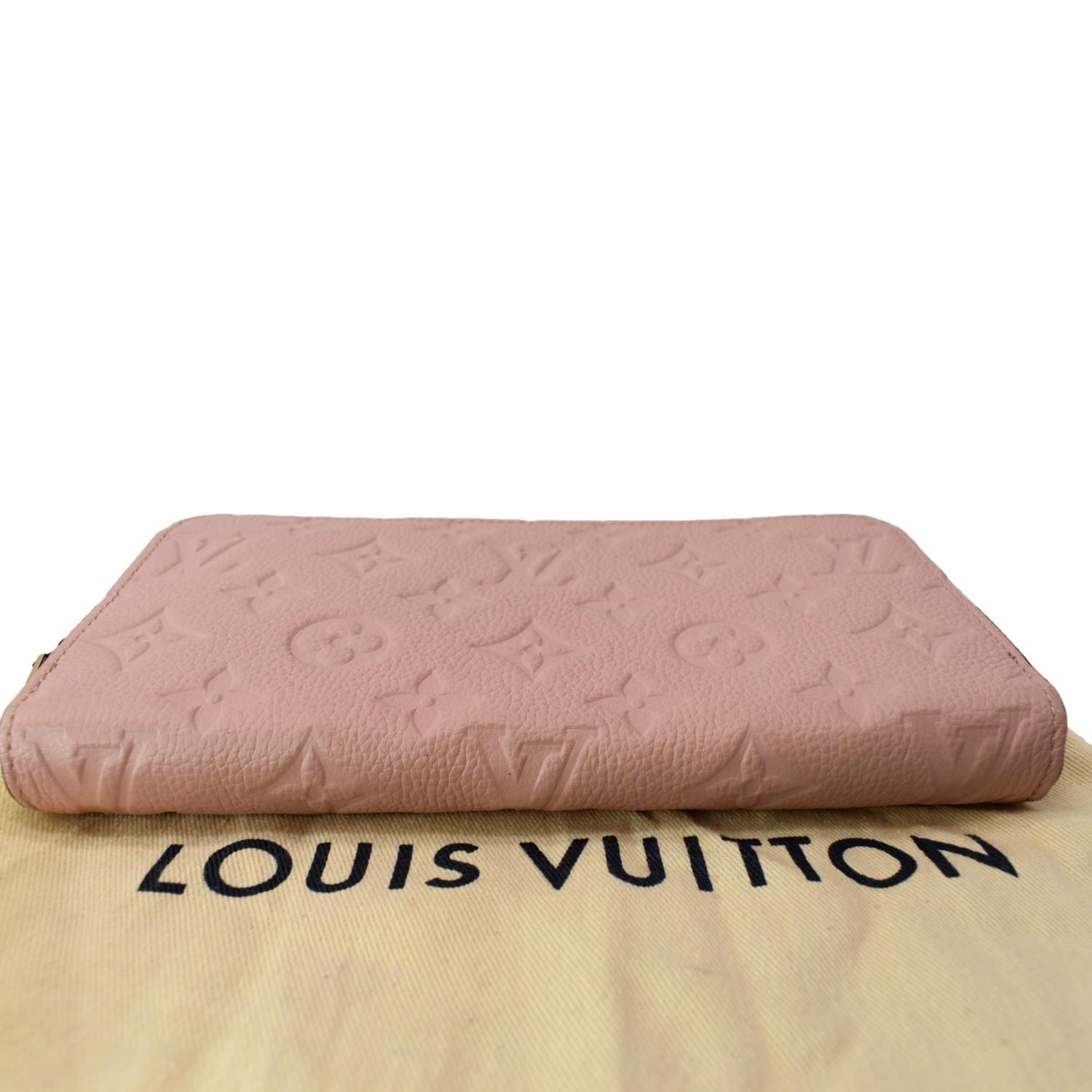 Louis Vuitton Zippy Wallet Dove/Cream Monogram Empreinte