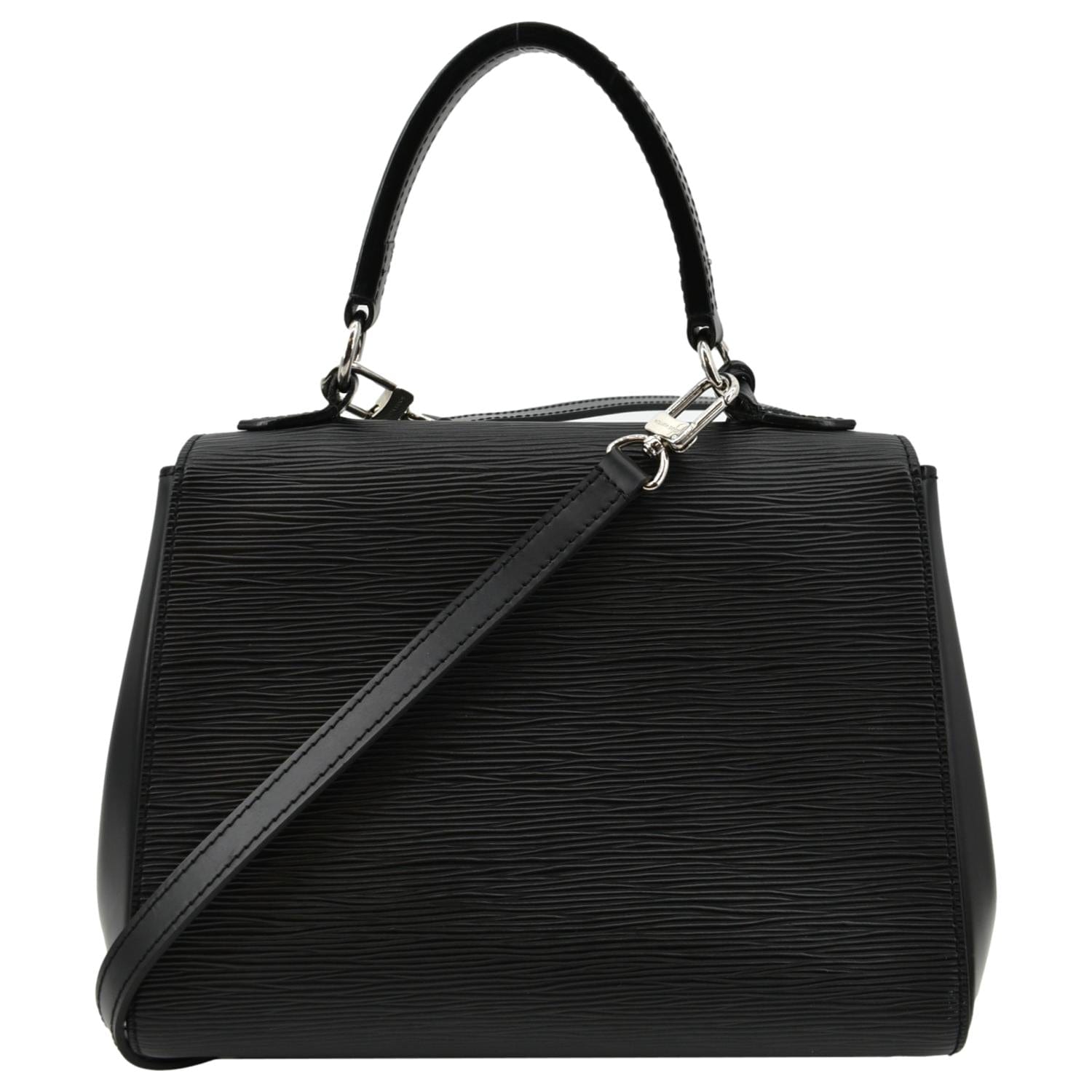 Black Louis Vuitton Epi Cluny Shoulder Bag
