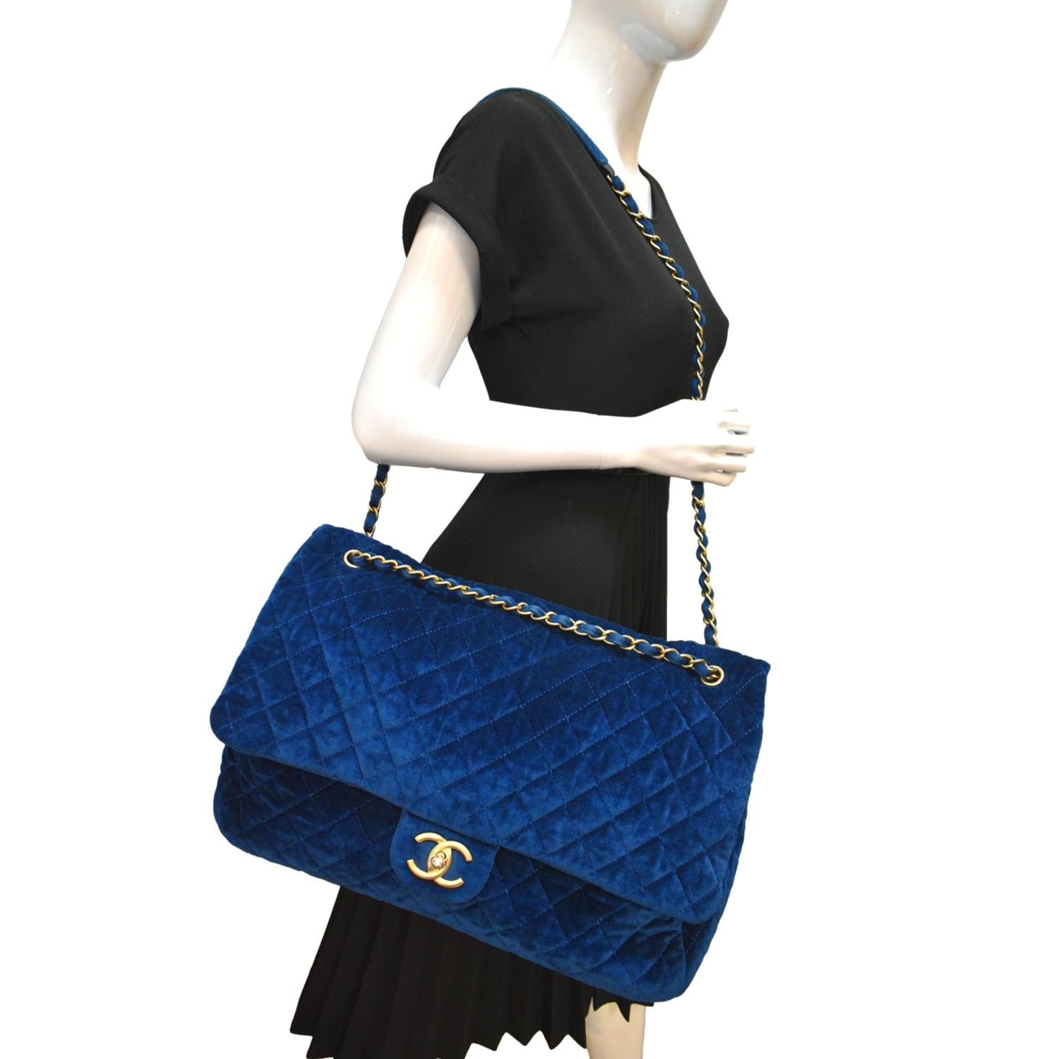Chanel XXL Quilted Airline Maxi Flap Travel Bag