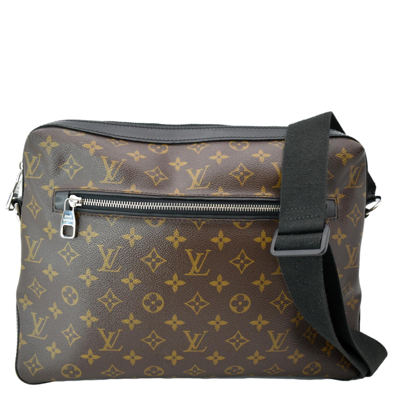 LOUIS VUITTON Torres Monogram Macassar Canvas Messenger Bag Brown