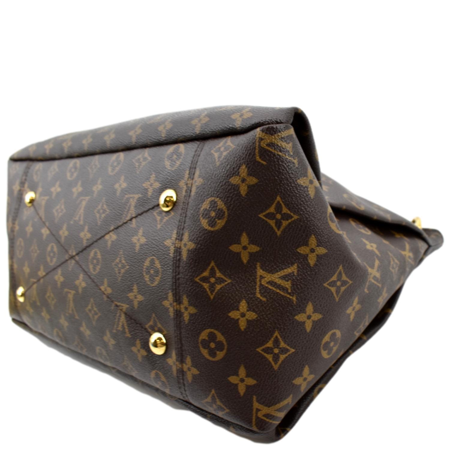 Louis Vuitton Artsy Hobo Mm 871221 Brown Monogram Canvas and