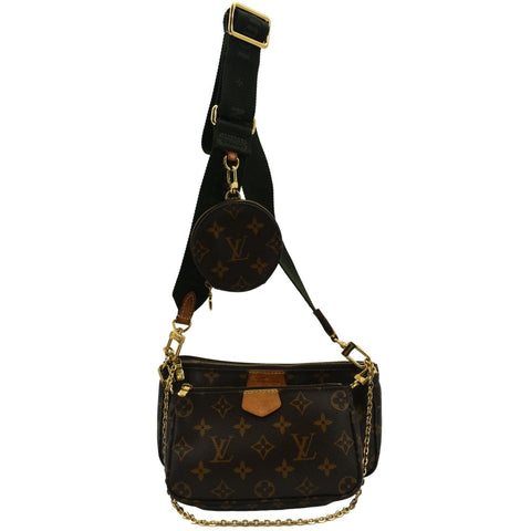 LOUIS VUITTON  Multi Pochette Accessoires Monogram Canvas Shoulder Bag - sold
