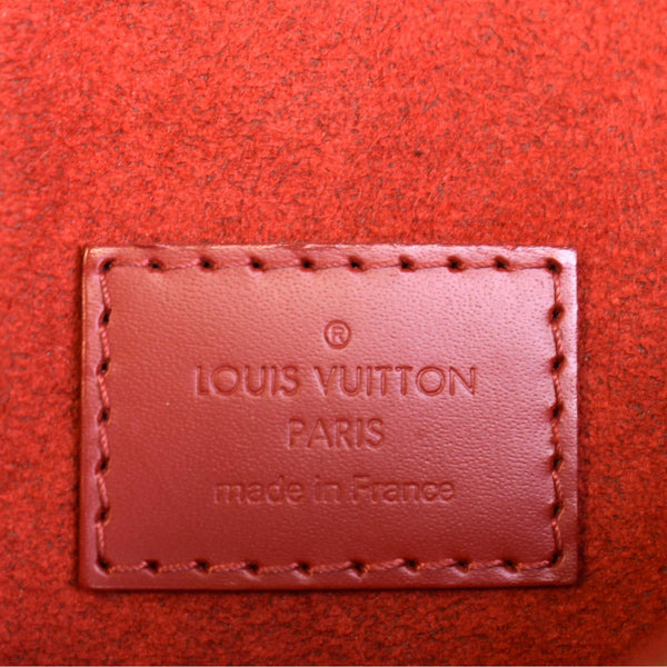 Louis Vuitton Caissa Chain Damier Ebene Shoulder Bag - Made In France