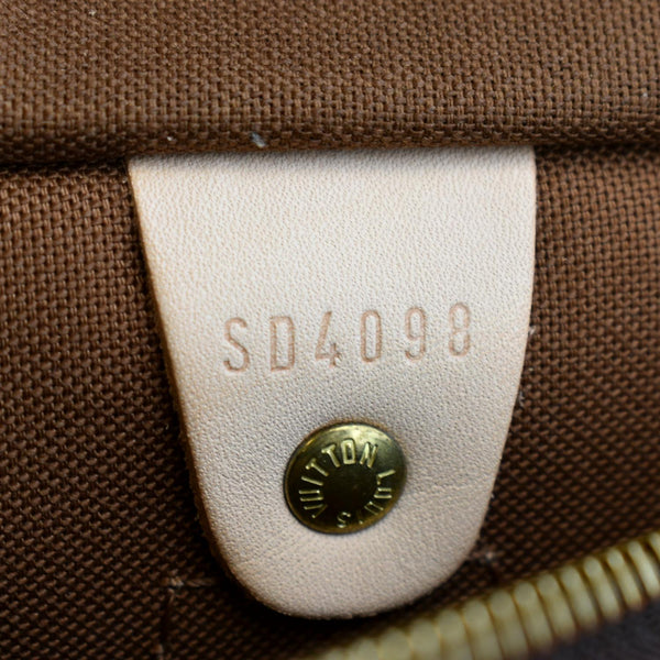 Louis Vuitton Roses Speedy 30 Monogram Satchel Bag - Serial Number