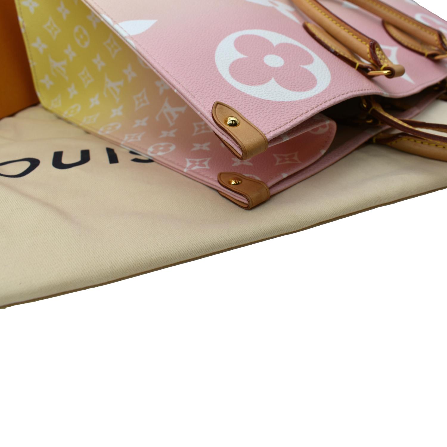 LOUIS VUITTON Pool Onthego GM Monogram Shoulder Bag Pink - Hot Deals