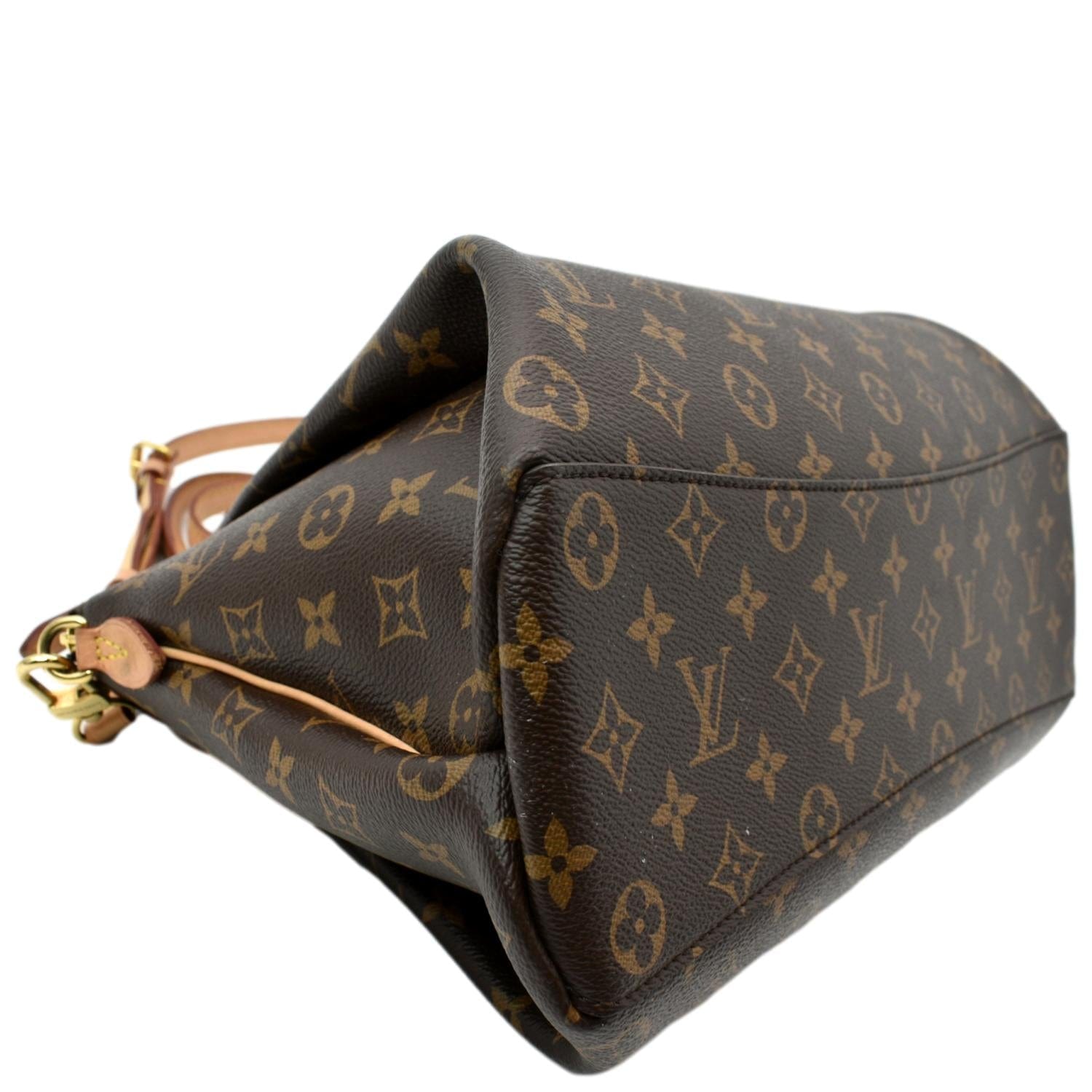 Louis Vuitton Women Brown Canvas Shoulder Bag