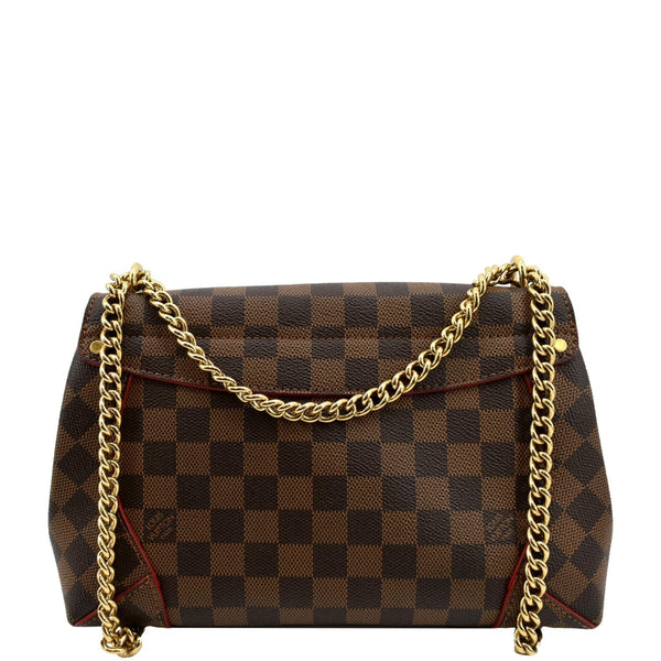 Louis Vuitton Caissa Chain Damier Ebene Shoulder Bag - Back