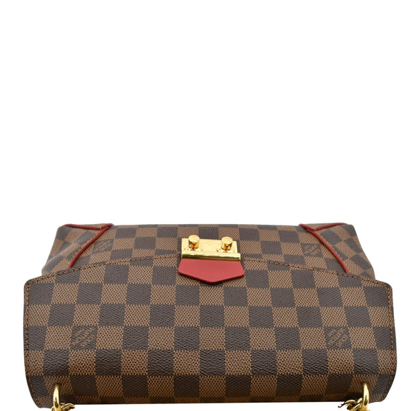 Louis Vuitton Caissa Chain Damier Ebene Shoulder Bag - Top