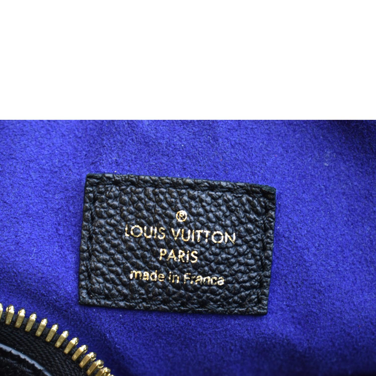 Maida leather handbag Louis Vuitton Black in Leather - 34346469