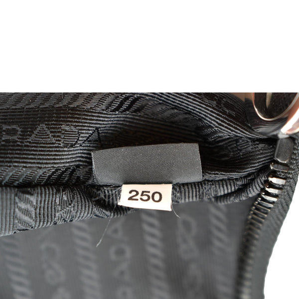 PRADA Re-Nylon Leather Crossbody Bag White