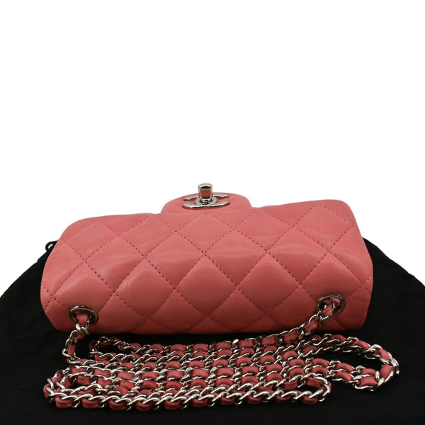 Chanel Extra Mini Flap Quilted Leather Crossbody Bag - Top