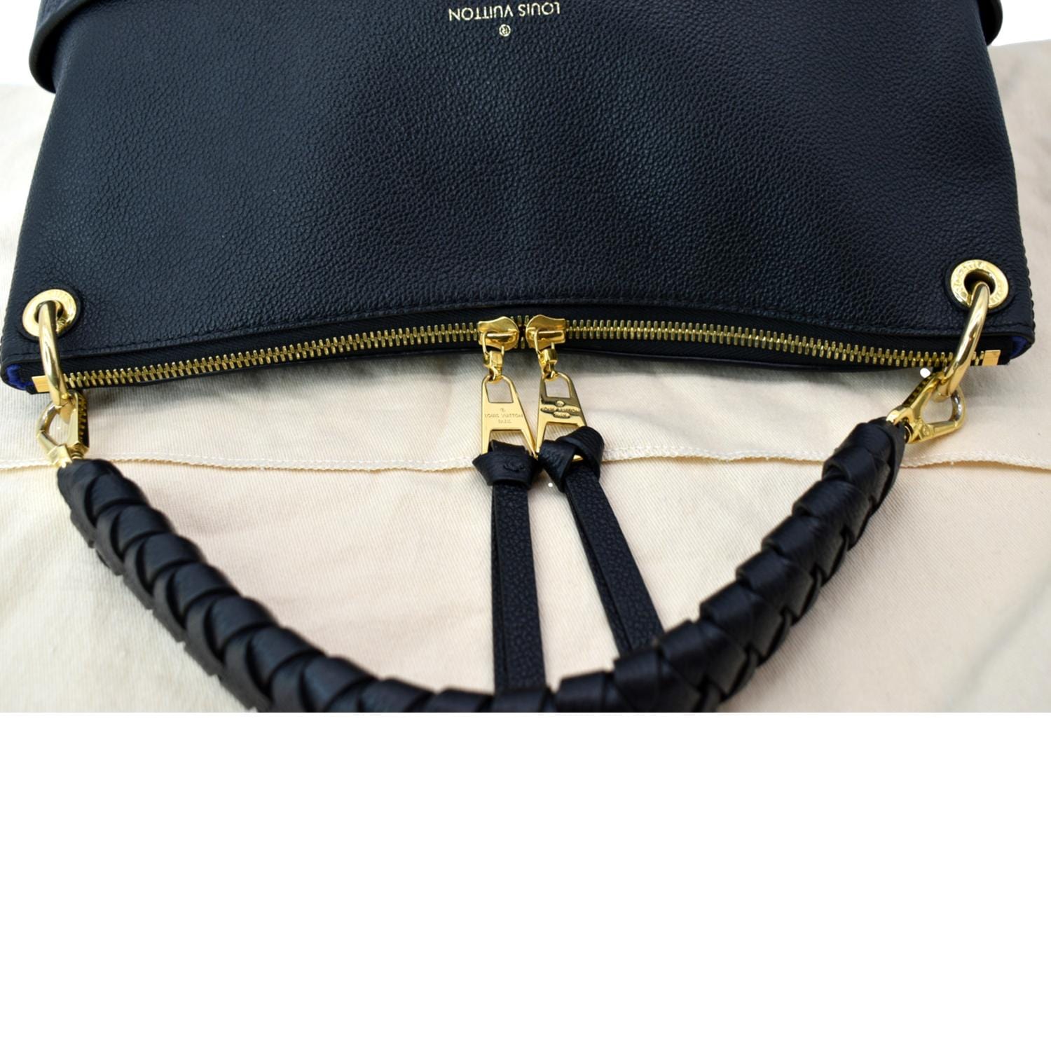 Louis Vuitton Maida Hobo, Black Empreinte Leather, Preowned in Box WA001