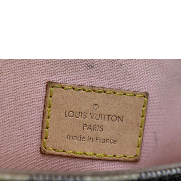 LOUIS VUITTON Croisette Damier Azur Satchel Crossbody Bag White