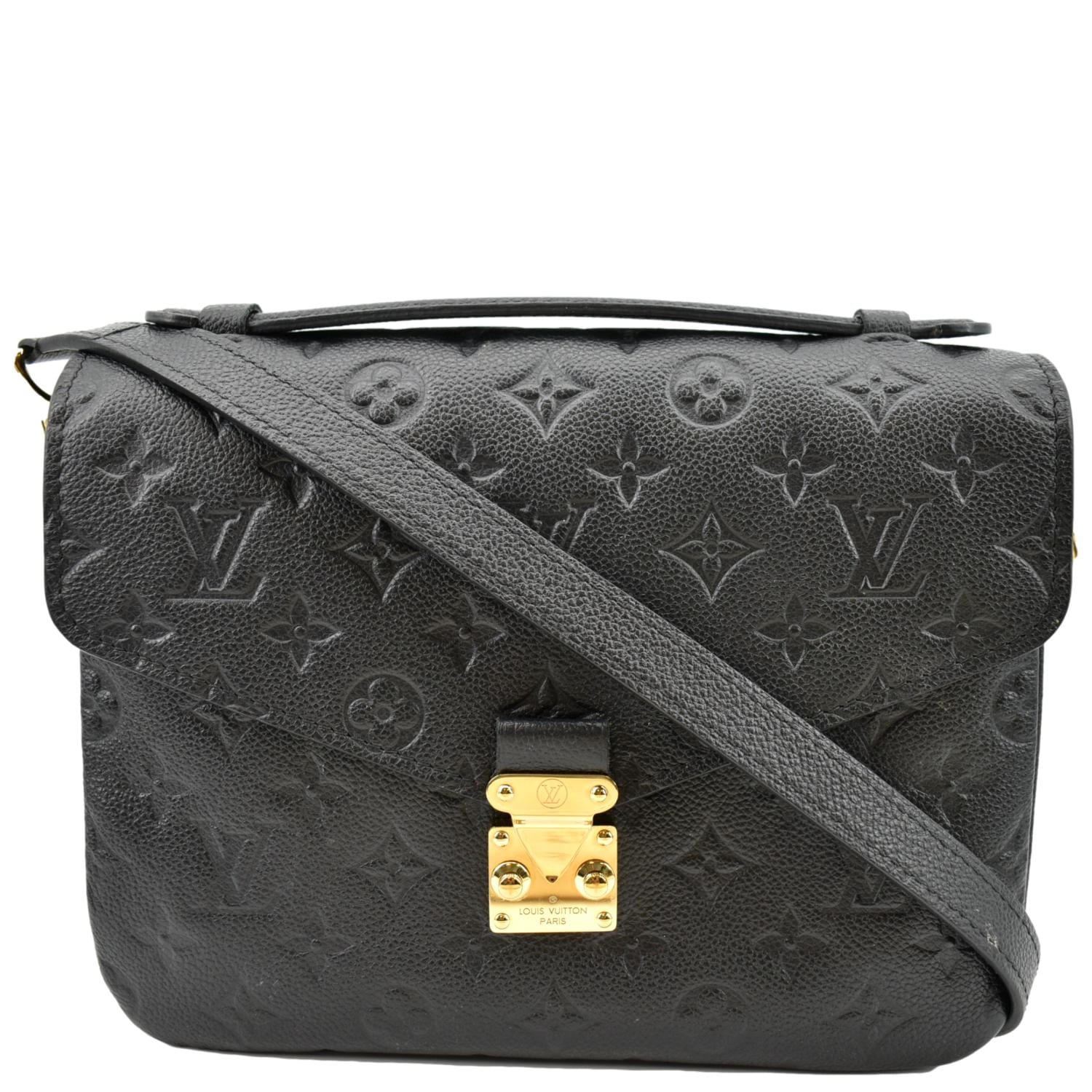 Louis Vuitton Metis Pochette Empreinte Leather Bag  - Front