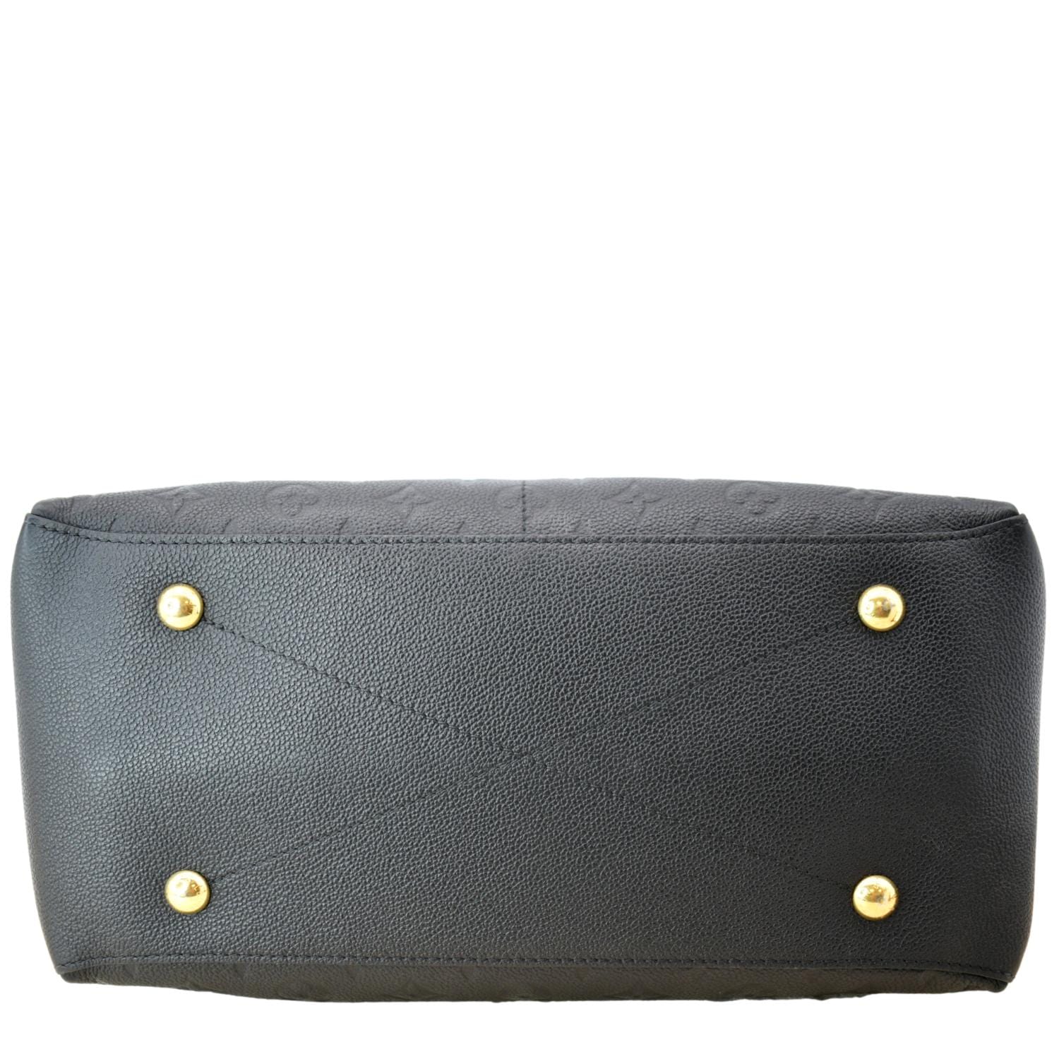 Louis Vuitton Black Monogram Empreinte Leather Maida Bag - Yoogi's