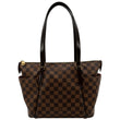 Louis Vuitton Totally PM Damier Ebene Shoulder Tote Bag - Front