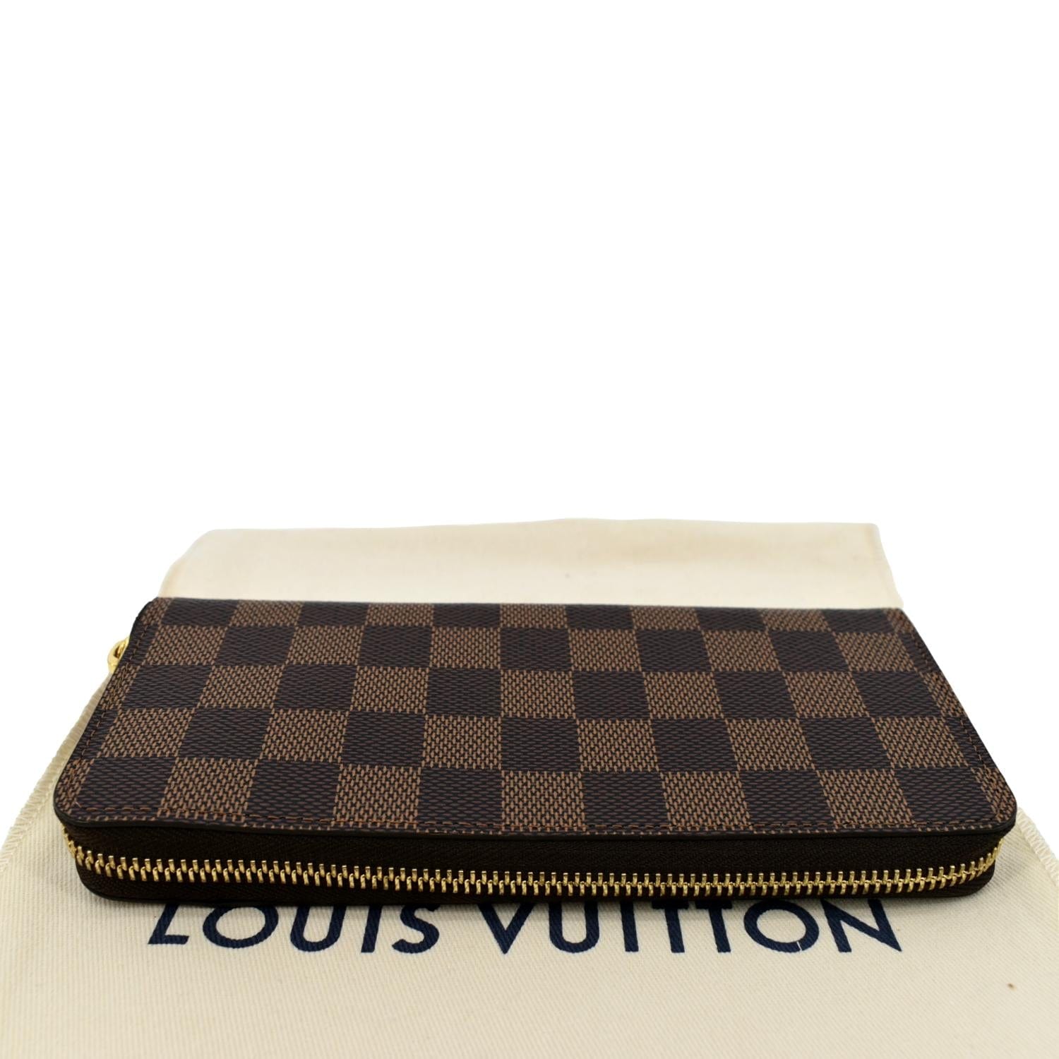 Louis Vuitton Clemence Monogram Canvas Zippy Wallet