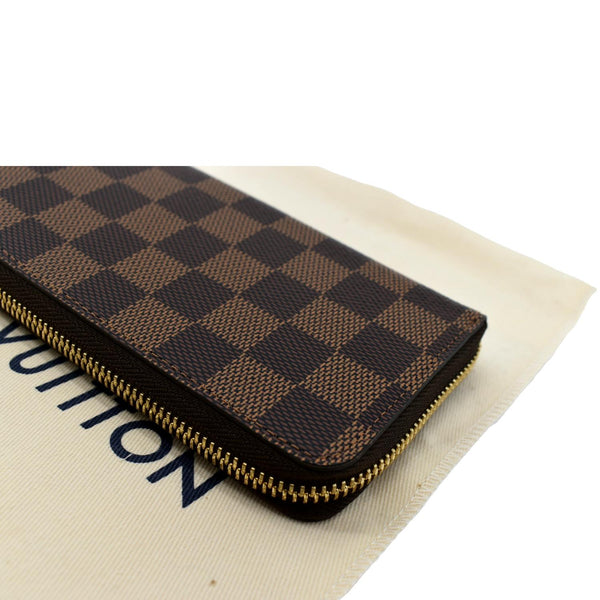 Louis Vuitton Clemence Monogram Canvas Zippy Wallet - Top Left