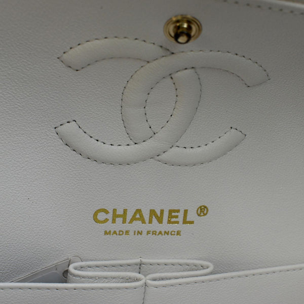 Chanel Classic Double Flap Caviar Leather Shoulder Bag - Made In France