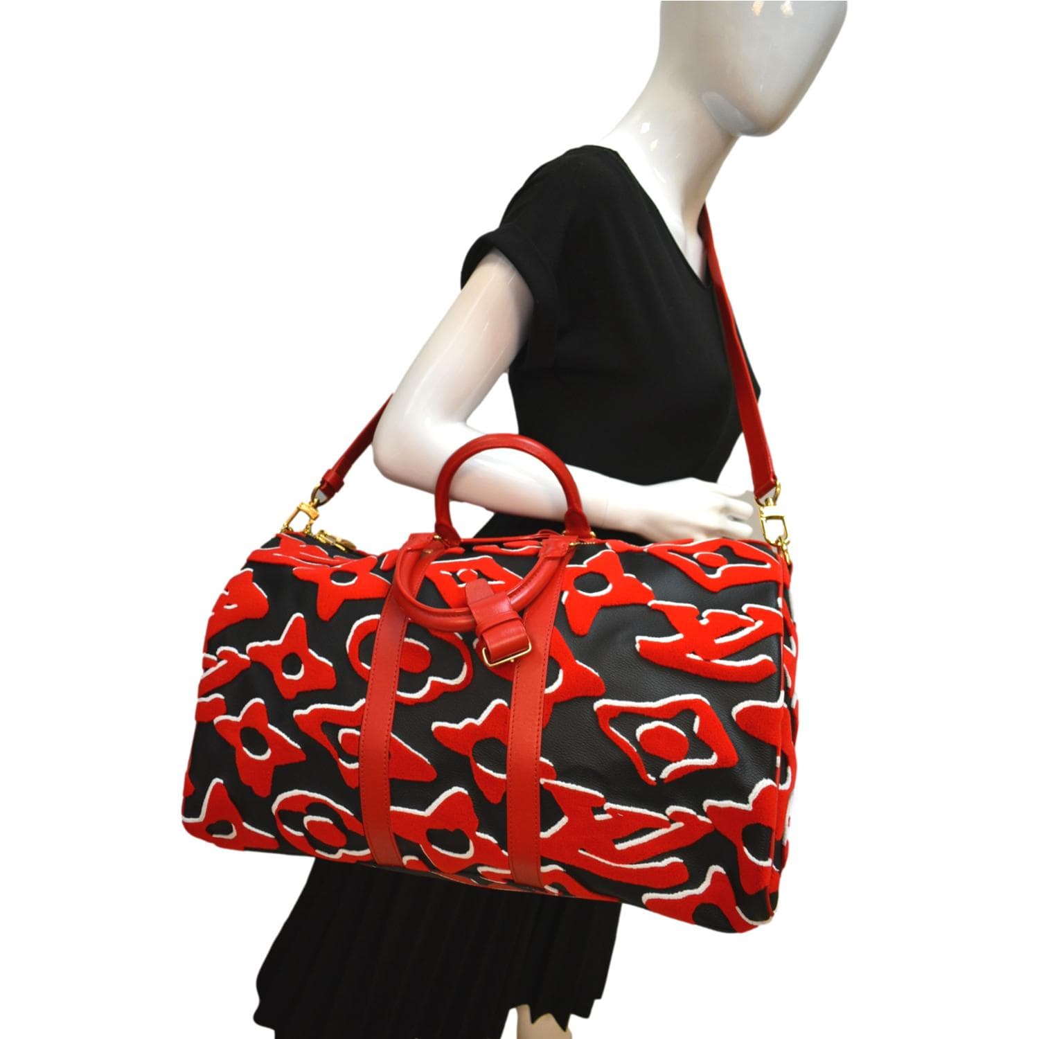 Louis Vuitton Tufted Monogram Handbag